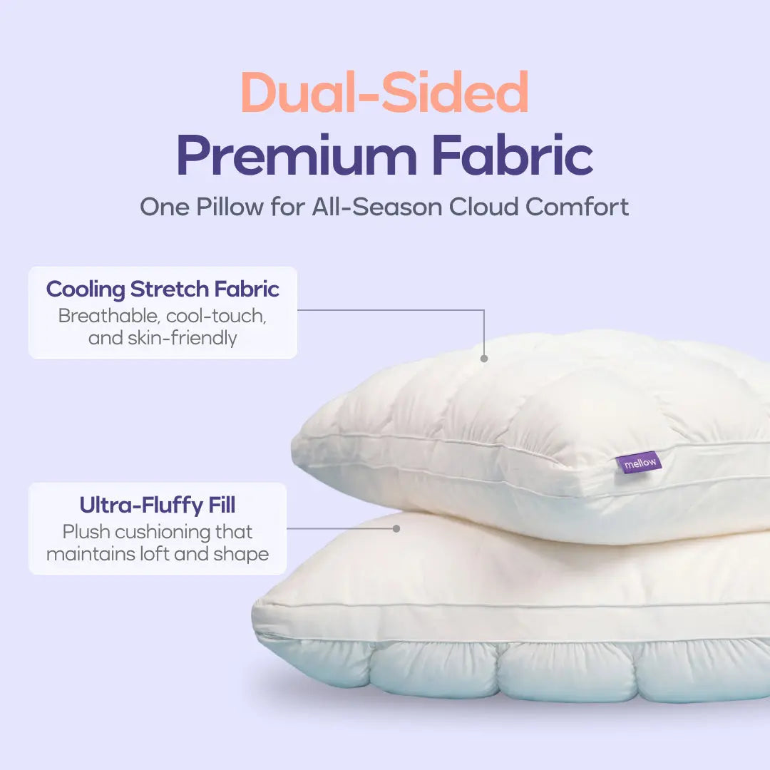 ☁️ Mellow Puff Pillow – Cloud-Like Comfort for Better Sleep